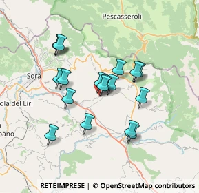 Mappa Strada Maggiore, 03041 Alvito FR, Italia (6.19)