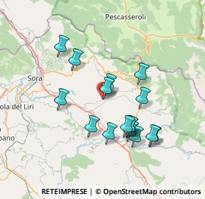 Mappa Strada Maggiore, 03041 Alvito FR, Italia (6.95563)