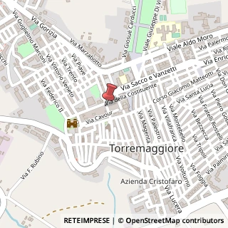 Mappa Via Giannone, 15, 71017 Torremaggiore, Foggia (Puglia)