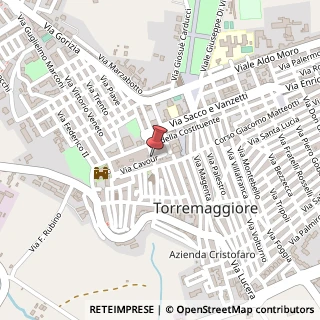 Mappa Via Giannone,  4, 71017 Torremaggiore, Foggia (Puglia)