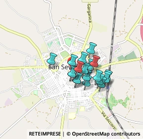 Mappa Corso Antonio Gramsci, 71016 San Severo FG, Italia (0.59632)