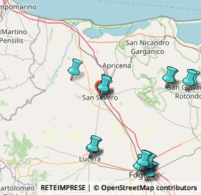 Mappa Via XX Settembre, 71016 San Severo FG, Italia (21.52632)