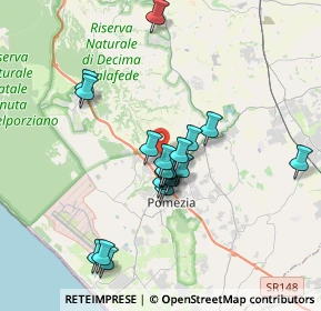 Mappa Via Trieste, 00040 Pomezia RM, Italia (3.316)