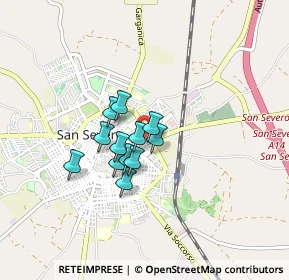 Mappa Vai, 71016 San Severo FG, Italia (0.57)