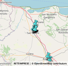 Mappa Vai, 71016 San Severo FG, Italia (6.05167)