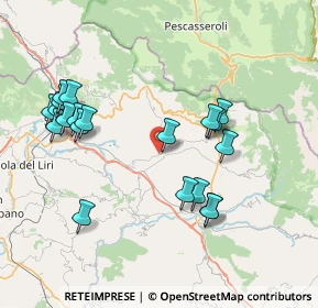 Mappa Via Noletti, 03041 Alvito FR, Italia (8.553)