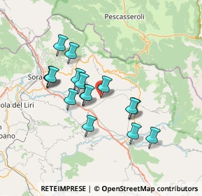 Mappa Via Noletti, 03041 Alvito FR, Italia (6.5)