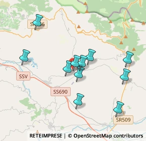 Mappa Via Noletti, 03041 Alvito FR, Italia (3.68909)