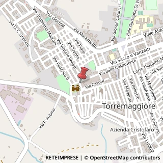 Mappa Via Luigi Rossi, 6, 71017 Torremaggiore, Foggia (Puglia)