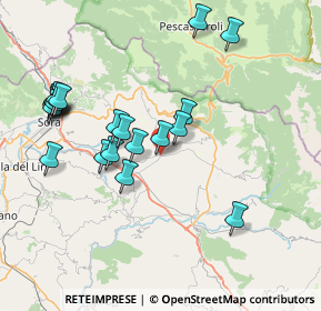 Mappa 03041 Alvito FR, Italia (8.3715)