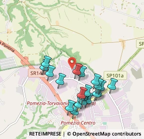 Mappa Via Trieste, 00071 Pomezia RM, Italia (0.98)