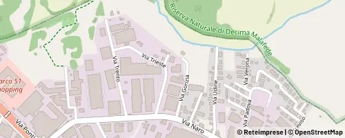 Mappa Pomezia