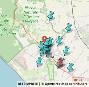 Mappa Via Trieste, 00071 Pomezia RM, Italia (3.0765)
