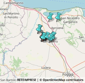 Mappa Via Giovanni XXIII', 71017 Torremaggiore FG, Italia (6.01333)