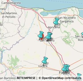 Mappa Cda Cisterna, 71017 Torremaggiore FG, Italia (32.07889)