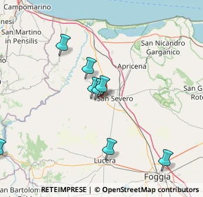 Mappa Cda Cisterna, 71017 Torremaggiore FG, Italia (25.87455)