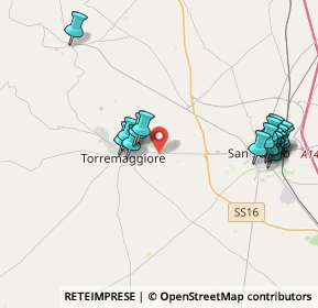 Mappa 2° Traversa Zona PIP, 71017 Torremaggiore FG, Italia (4.60556)