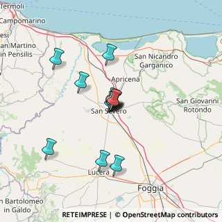 Mappa Via Michele Zannotti, 71016 San Severo FG, Italia (10.28)