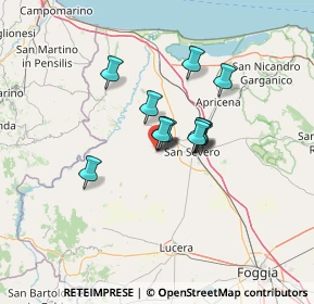 Mappa Via san Josemaría Escrivá, 71017 Torremaggiore FG, Italia (8.815)