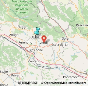 Mappa Viale 28 Ottobre, 03029 Veroli FR, Italia (60.87)