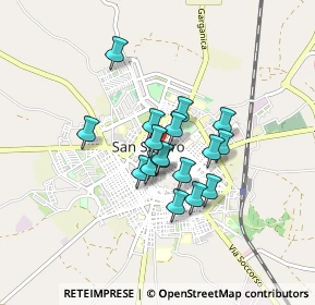 Mappa Via Giuseppe de Cesare, 71016 San Severo FG, Italia (0.61235)