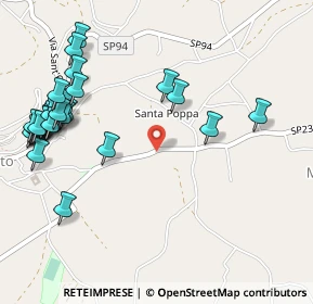 Mappa Via S. Rocco Contrada Maiale, 03041 Alvito FR, Italia (0.69286)