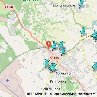 Mappa Km 27.800, 00071 Pomezia RM, Italia (2.81818)