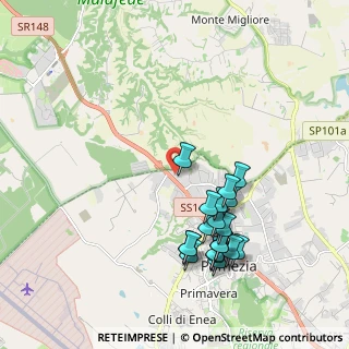 Mappa Km 27.800, 00071 Pomezia RM, Italia (2.14158)