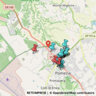 Mappa Km 27.800, 00071 Pomezia RM, Italia (1.68)