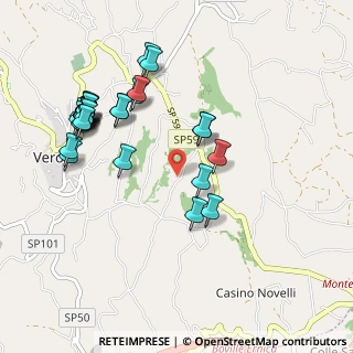 Mappa Via La Vittoria, 03029 Veroli FR, Italia (1.1314285714286)