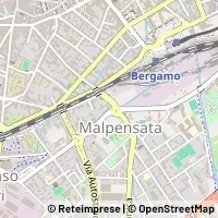 Mapa Bergamo