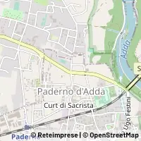 Map Paderno d'Adda