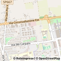 Mapa Castelfranco Veneto