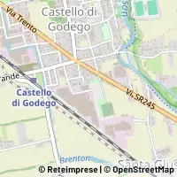 Mapa Castello di Godego
