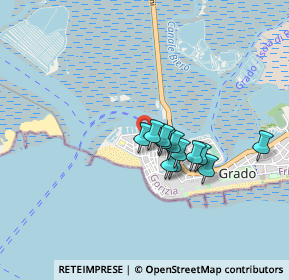 Mappa Via Groto, 34073 Grado GO, Italia (0.605)