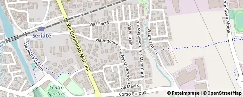 Mappa Torre de' Roveri