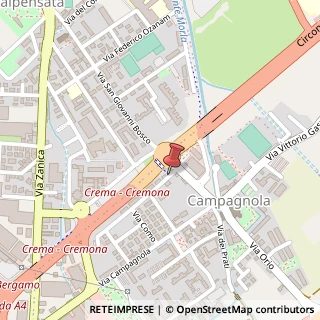 Mappa Via Ferruccio dell'Orto, 2, 24126 Bergamo, Bergamo (Lombardia)