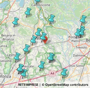 Mappa Via Festini Ugo, 23877 Paderno d'Adda LC, Italia (9.963)