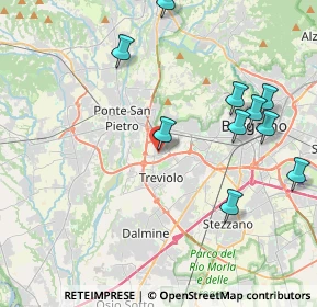 Mappa Le Cucine Di, 24035 Curno BG, Italia (4.78182)