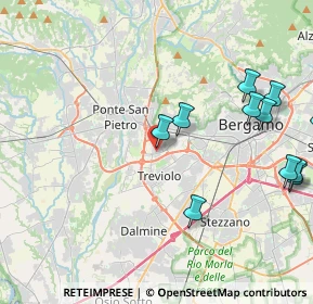 Mappa Le Cucine Di, 24035 Curno BG, Italia (4.92091)