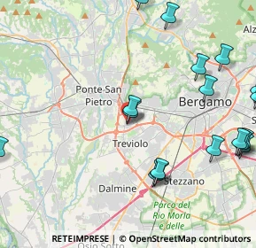 Mappa Le Cucine Di, 24035 Curno BG, Italia (5.46278)
