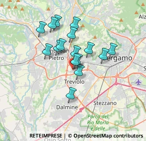 Mappa Le Cucine Di, 24035 Curno BG, Italia (2.75125)