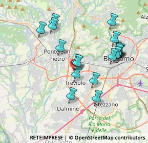 Mappa Le Cucine Di, 24035 Curno BG, Italia (3.69)