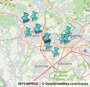 Mappa Le Cucine Di, 24035 Curno BG, Italia (2.78133)