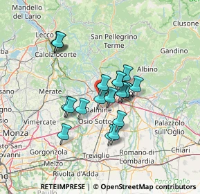 Mappa Le Cucine Di, 24035 Curno BG, Italia (10.508)