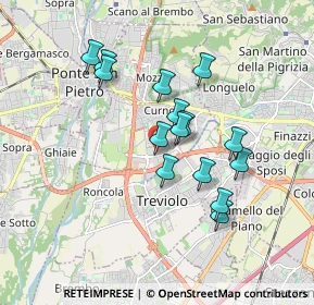 Mappa Le Cucine Di, 24035 Curno BG, Italia (1.5)