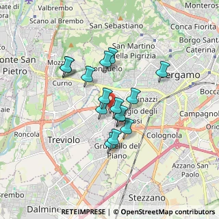 Mappa Via Leuceriano, 24048 Treviolo BG, Italia (1.274)