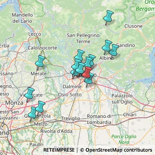 Mappa Via Leuceriano, 24048 Treviolo BG, Italia (12.23067)