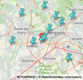 Mappa Via Leuceriano, 24048 Treviolo BG, Italia (3.99)