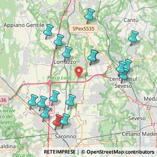 Mappa Via E. Mattei, 22070 Bregnano CO, Italia (4.70588)